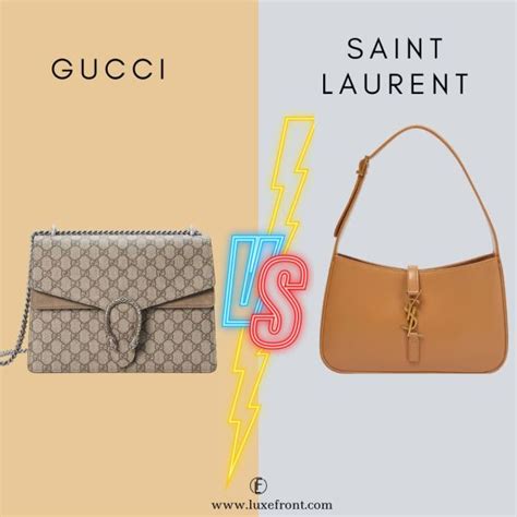 should i buy gucci or ysl bag|ysl vs gucci bags.